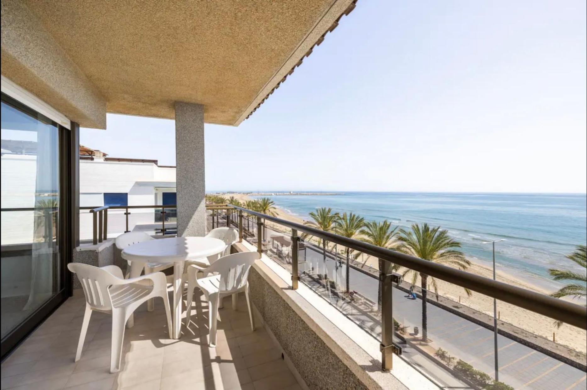 Beach Apartment In Calafell Exterior foto